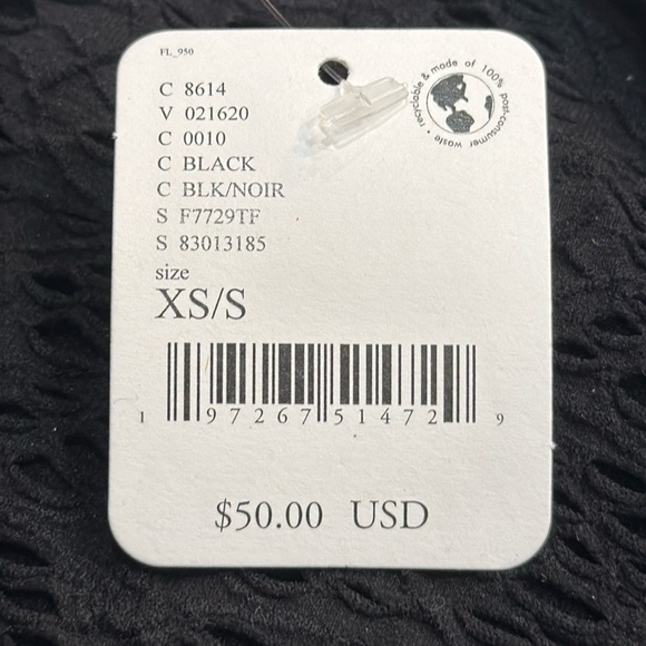 FREE PEOPLE | ✨NEW✨ Short Sleeve Crop Top in Black - Picture 3 of 3